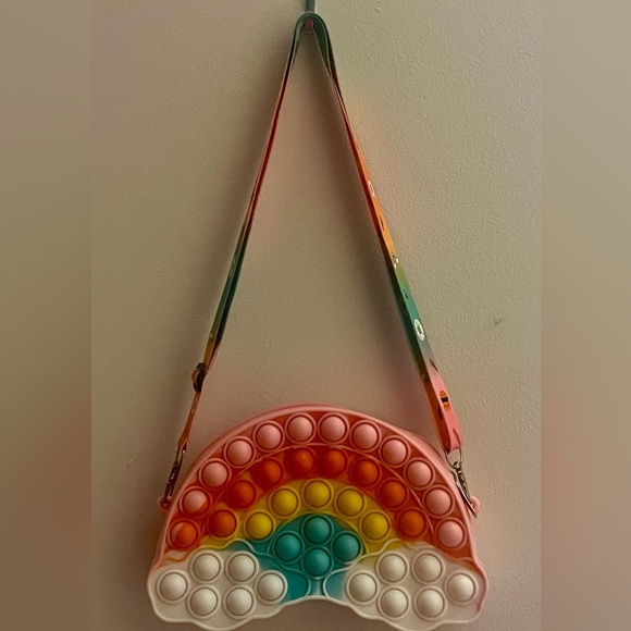 Girls Pop It Handbag with Adjustable Strap - Picture 1 of 1